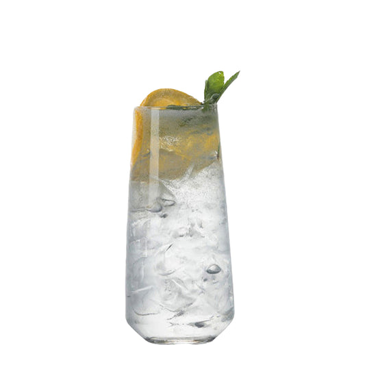 Elegant Tall Drinking Glasses,Crystal Clear Whiskey Glass for Water,Juice,Milk,Cocktails, Beer