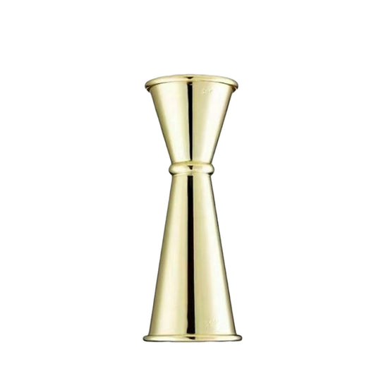 Japanese Style 30ml/60ml Double Gold Jigger Measuring Cup Stainless Steel Jigger Bar Tools