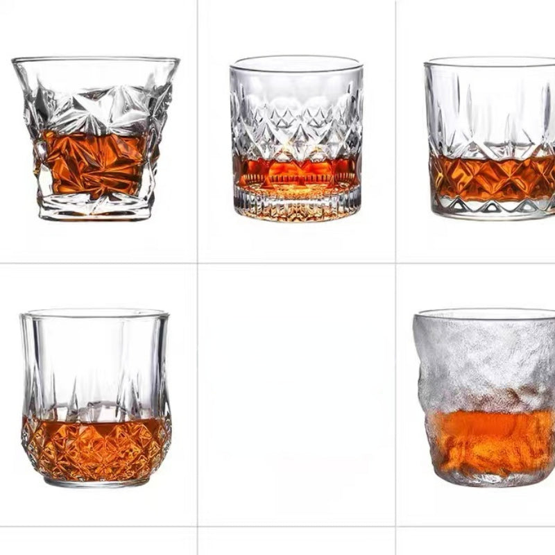 Hotel Whisky Glass Bar Customized Spirits Glass Household Drinking Wine Glass Whiskey Rocks Glasses