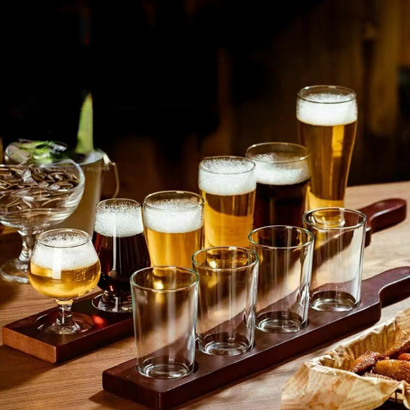 Handmade 18" Natural Shot Glasses Holder