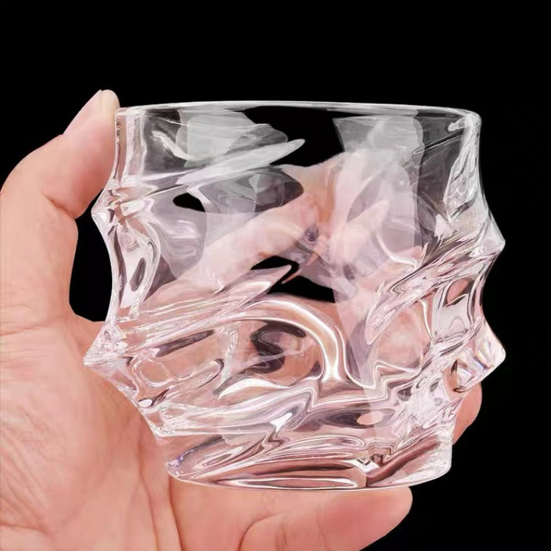 Popular Classic Engraved Drinking Glass Tumbler Set Wine Beer Cups Sets Cold Drinks Whisky Glass Cups for Bar