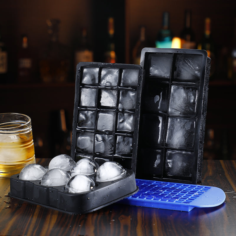 15 Grids Ice Mold,Ice Cube Trays Silicone Tray Molds for making 15 Ice Cubes for Whiskey