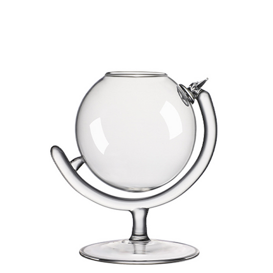 Hurricane Glass for Drinking Manhattans, Martini and Wine, Modern Elegant Design Party Glassware