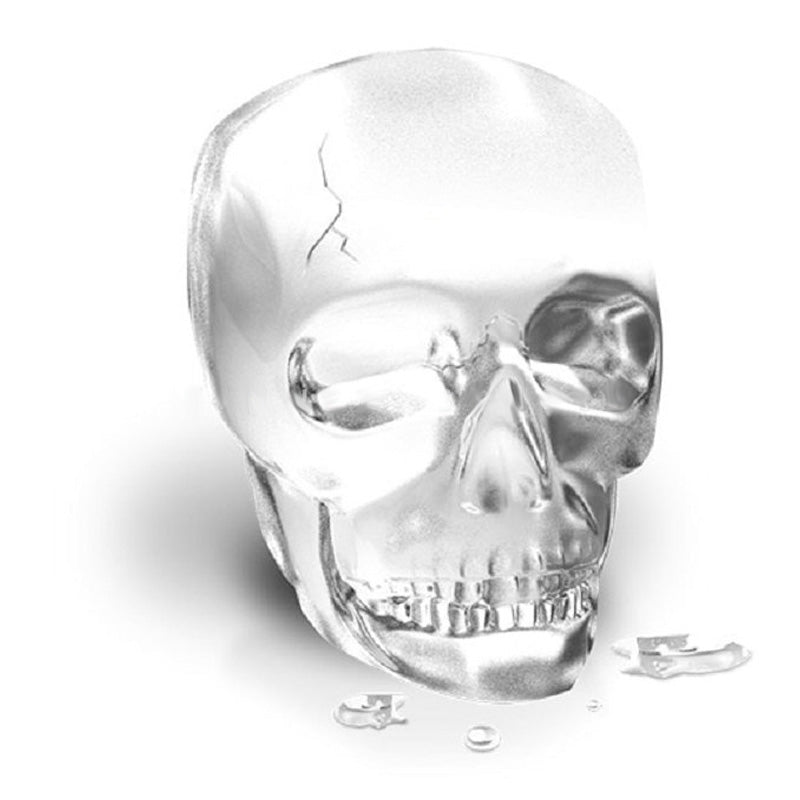 Skull Ice Mold Tray, Super Flexible High Grade Silicone Ice Cube Molds