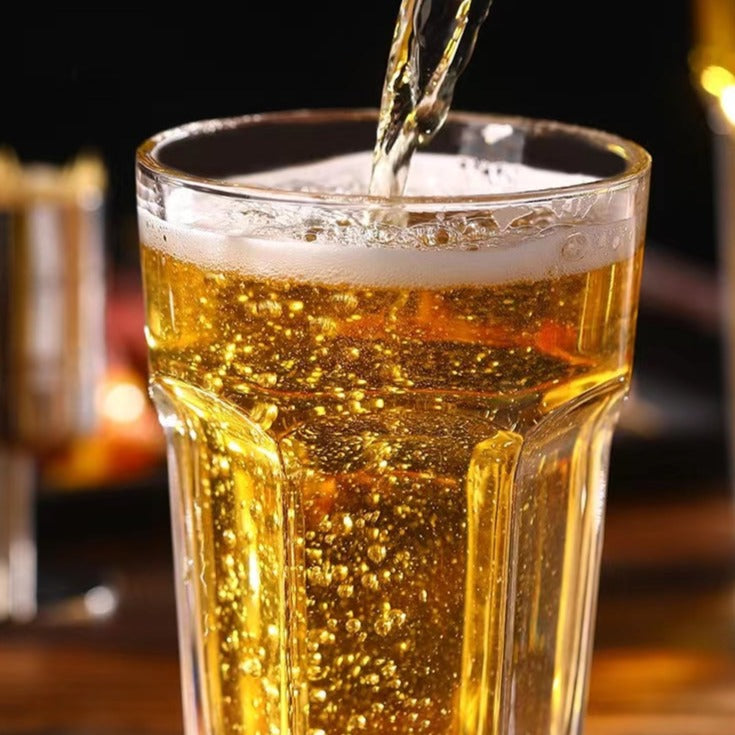 Craft White Beer Glass Thickened Juice Glass Cocktail Glass KTV Bar Depth Bomb Glass