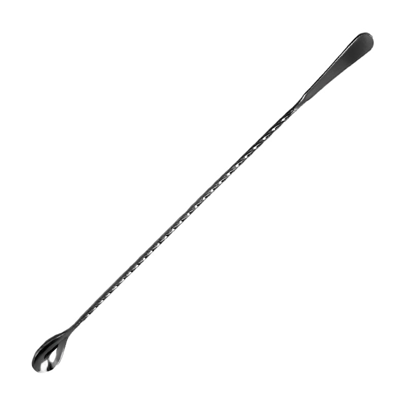 Cocktail Mixing Stirrers for Drink, 40.0cm Long Stainless Steel Bar Spoon with Screw Handle