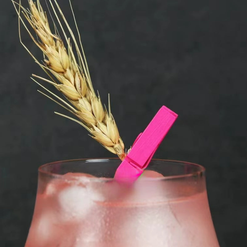 Colorful Wooden Clip-Cocktail Creative Decorative Clips, Cocktail Colorful Decorative Clips