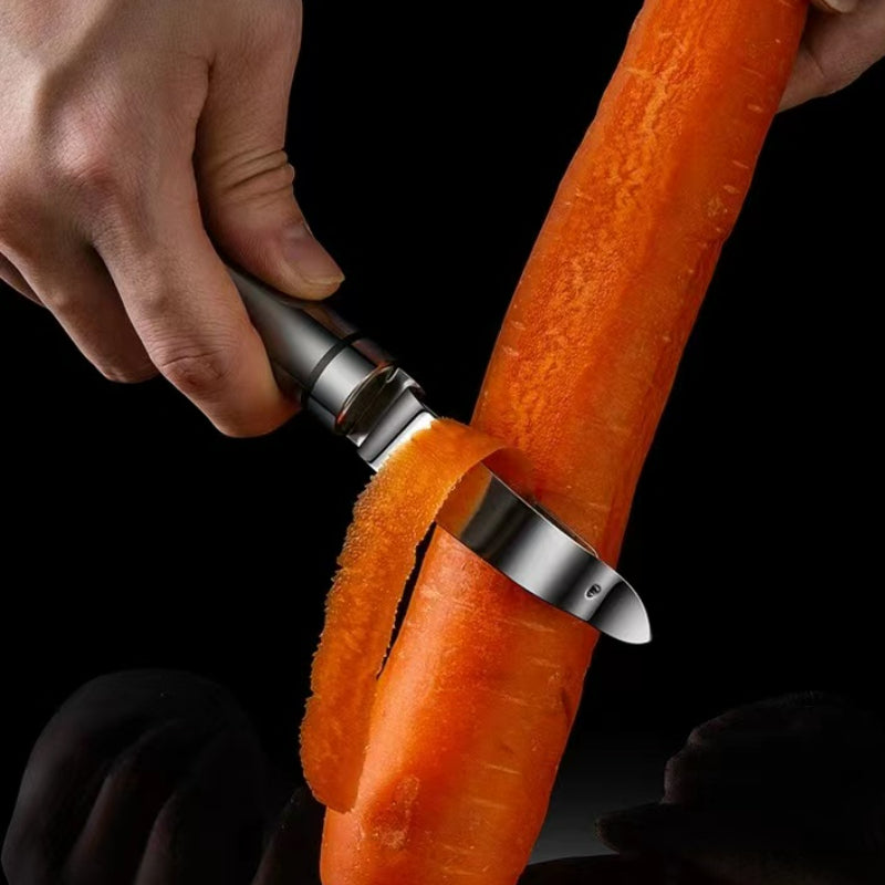 Traditional Kitchen Tool Peeler I-Shaped Stainless Steel Peeler Potato Apple Fruit and Vegetable Peeler