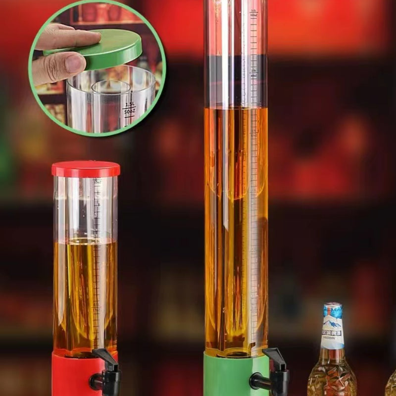 Drinks Dispenser Beverage 3L Liter Pull up Portable Drinks Dispenser for Home Hotel Catering