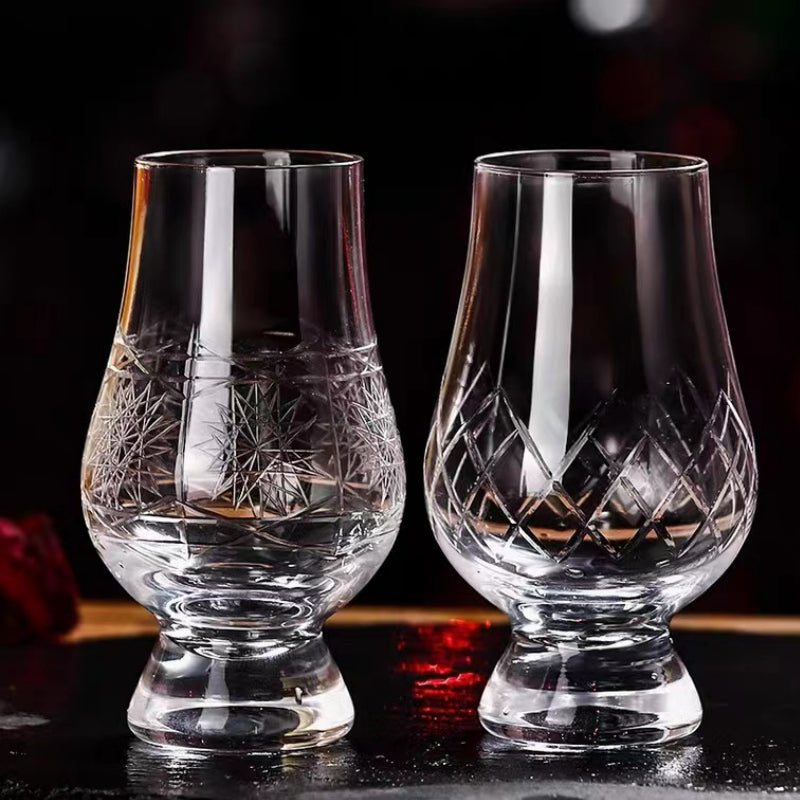 Whiskey Snifter Crystal Glass Whiskey Glass 200ml Sommelier Whiskey Taster Glass