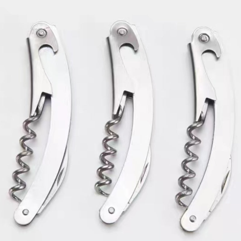 High-quality Stainless Steel Material Multi-purpose Seahorse Professional Manual Beer Wine Bottle Opener