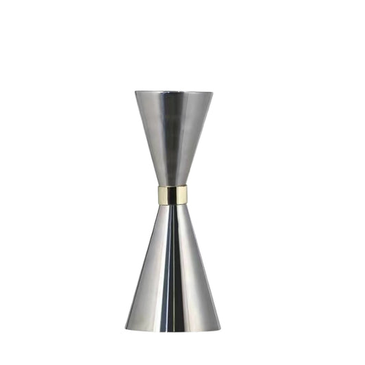 Bar Tools Custom Stainless Steel Jigger Japanese Style Double Side 30/45ml Copper Rose Gold Silver Cocktail Bar Jigger