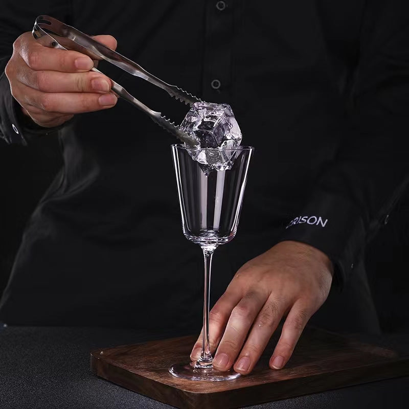 175ML Crystal Clear Goblet Glass Martini Wine Glass Cup for Margarita,Martini,Whiskey