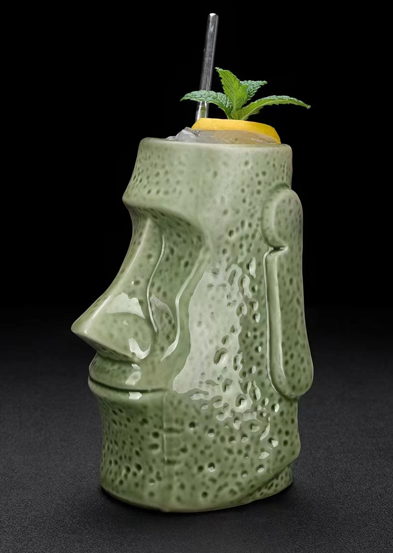 Bar Tiki Cup Personality Hawaiian Cocktail Cup Creative Cup Ceramic Cup Tiki Cup