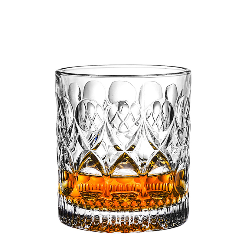 High Quality Lead-free Glass Light Luxury Drinking Glasses Crystal Whiskey Glass