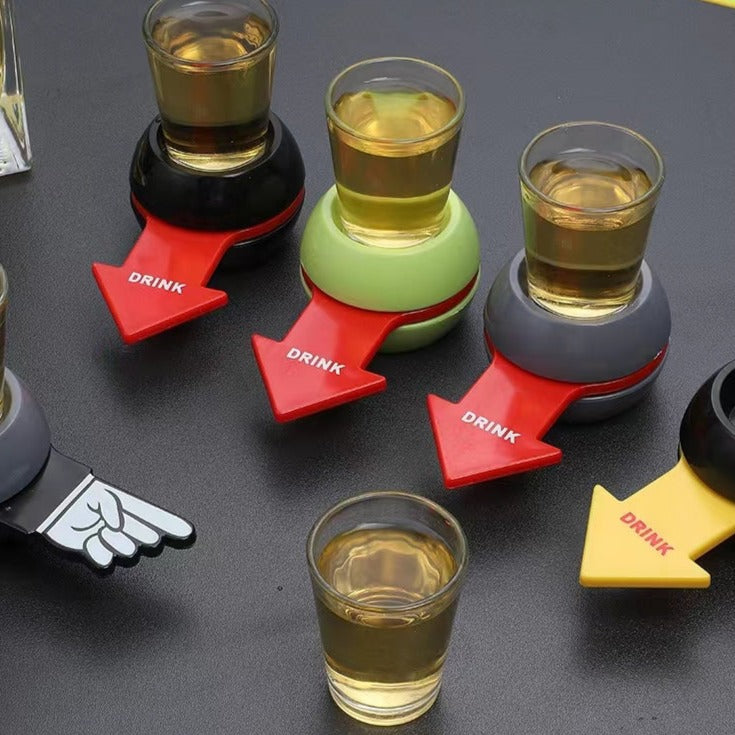 Russian Drinking Turntable Game Creative Entertainment Props Bar Supplies Ktv Toy Party