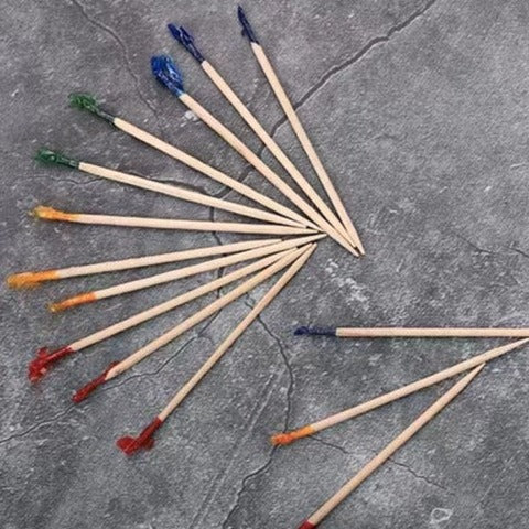 Fruit Stick Flower Stick Cocktail Decoration Firework Stick Disposable Creative Mini Art Toothpick