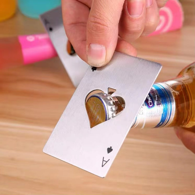 Personalized Card Bottle Openers Custom Metal Opener Bar Beer Bottle Opener