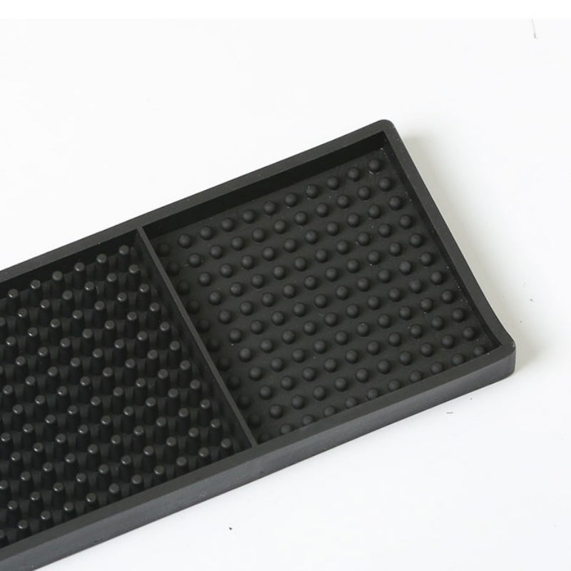 Durable Rubber Bar Mat for Cocktail and Coffee,Spill Mat for Home Bar