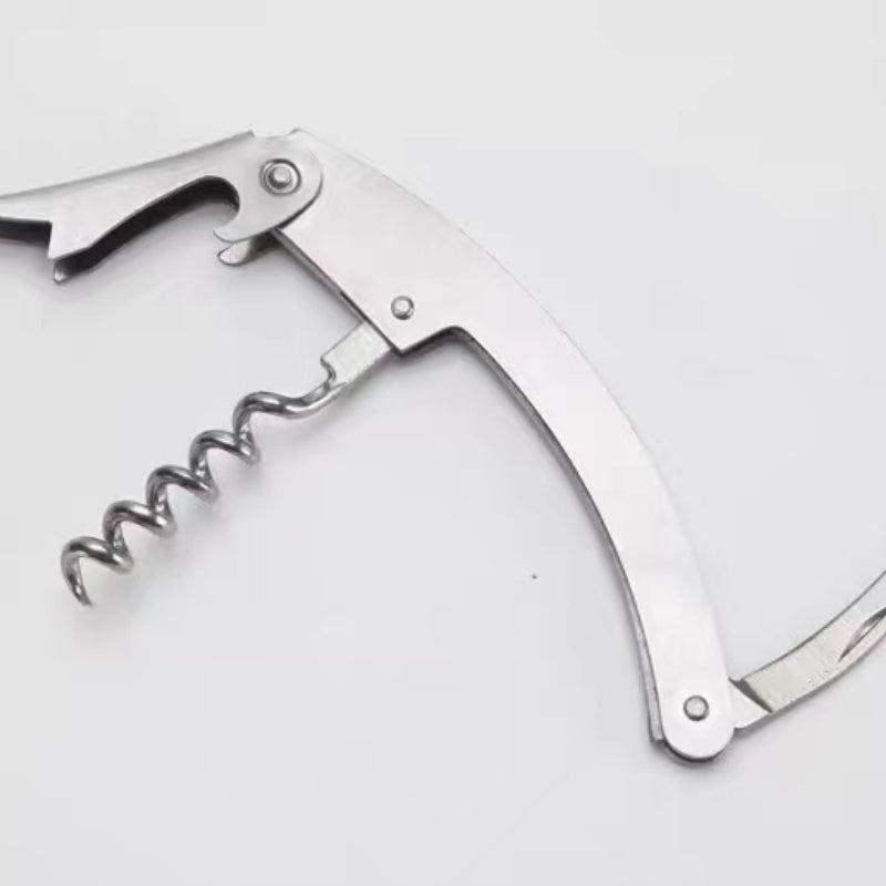 High-quality Stainless Steel Material Multi-purpose Seahorse Professional Manual Beer Wine Bottle Opener