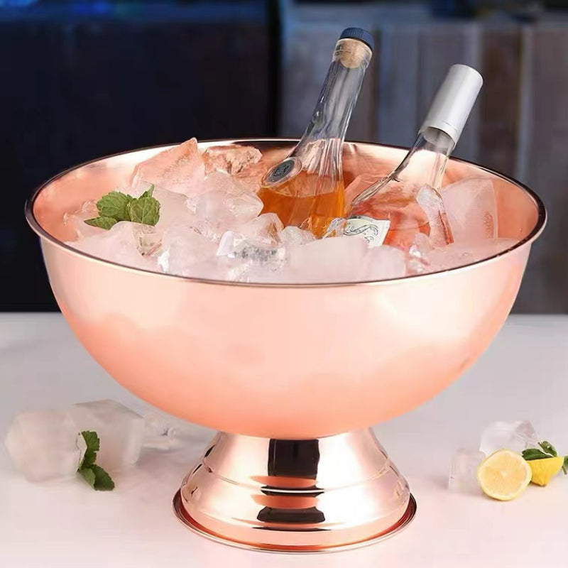 Modern Insulated Wholesale Bucket New Style Stainless Steel Ice Bucket for Bar