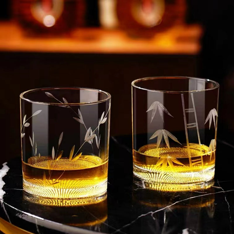 Bottom Grid Classic Lead-free Glass Ice Hockey Special Glass