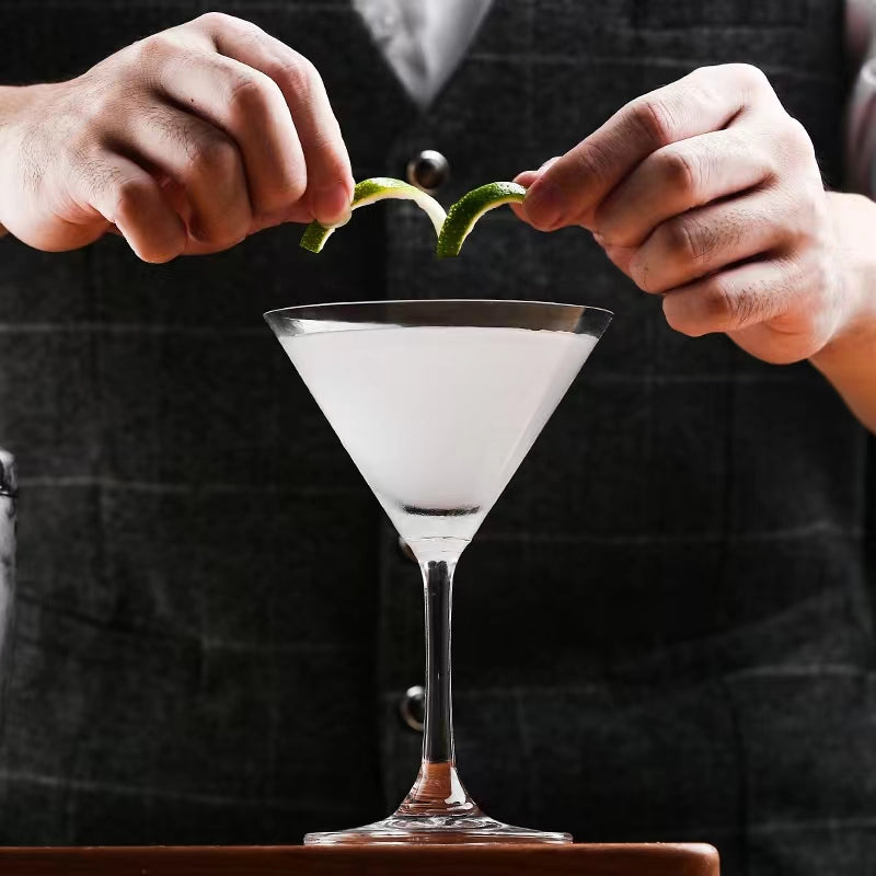 110ML Crystal Martini Glass,Creative Cocktail Glasses,Premium Goblet Glassware