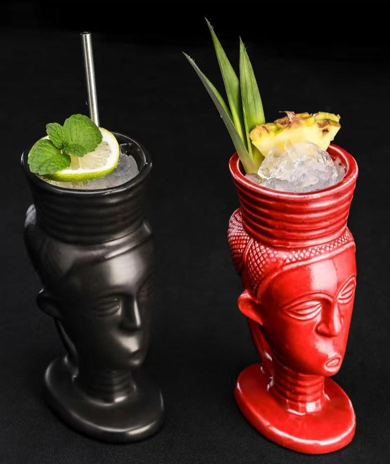 Bar Tiki Cup Personality Hawaiian Cocktail Cup Creative Cup Ceramic Cup Tiki Cup