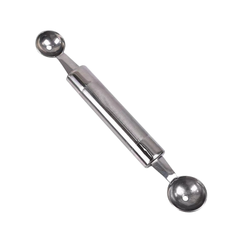 Stainless Steel Ball Digger Cutting Fruit Carving Artifact Digging Fruit Double-Headed Round Spoon