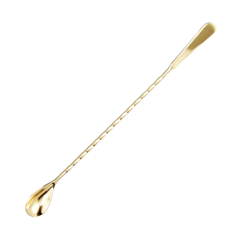 Cocktail Shakers, 30.0cm Long Handle Metal Bar Spoon For Mixing Glasses