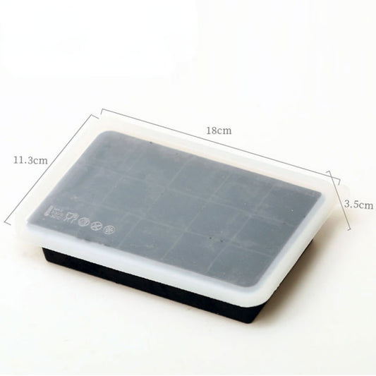 Silicone Ice Mold,Premium Ice Cube Trays Square Ice Box with Lid