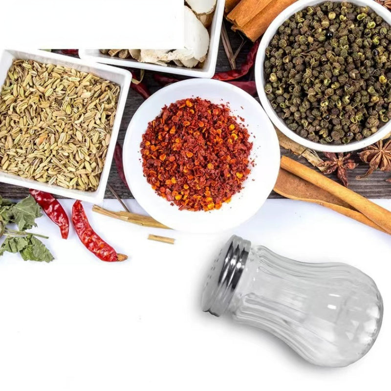 Home Kitchen Glass Seasoning Bottle Seasoning Jar