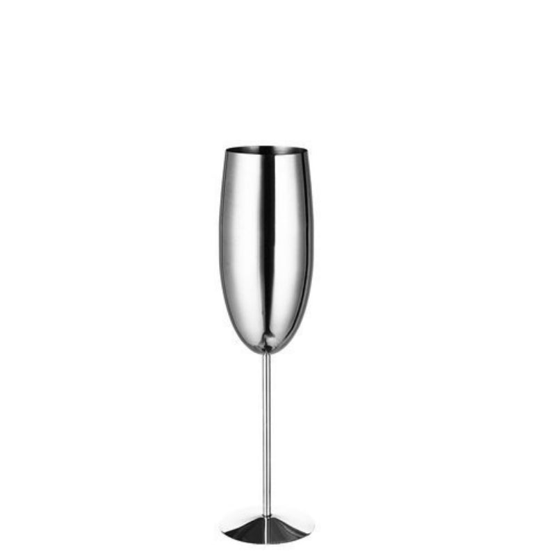 Classic 270ML Stainless Steel Champagne Flutes