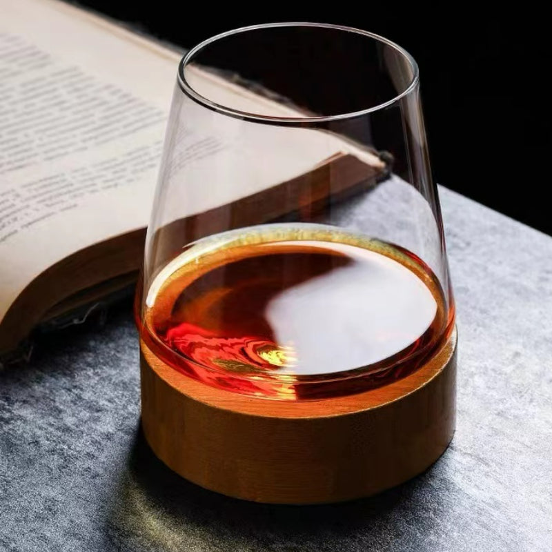 Creative Rolling Whisky Glass