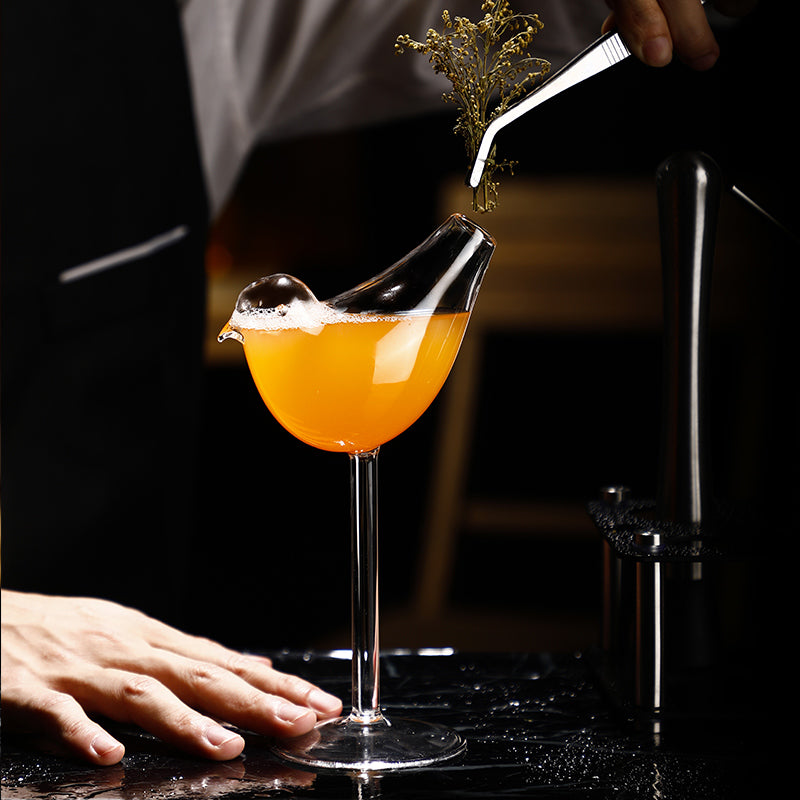 Cocktail Glass Creative Bird Cocktail Glass Goblet Wine Cups