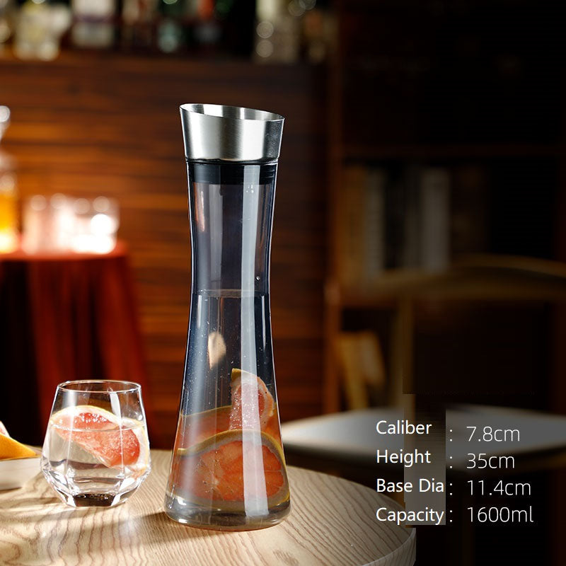 High Temperature Resistant Restaurant,Acrylic Water Pitcher with Lid