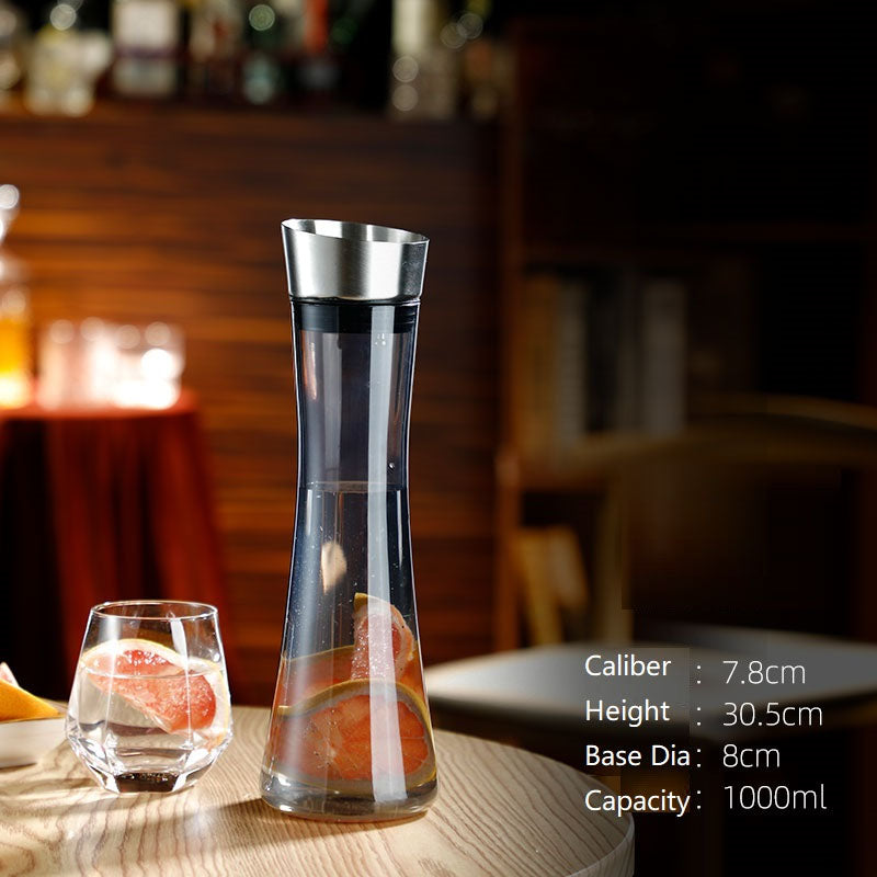 High Temperature Resistant Restaurant,Acrylic Water Pitcher with Lid