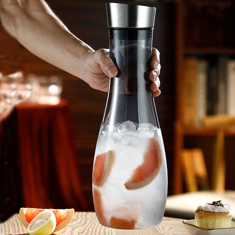 Plastic juice jug with Removable Lid,Acrylic  Clear Plastic Premium Water Pitchers