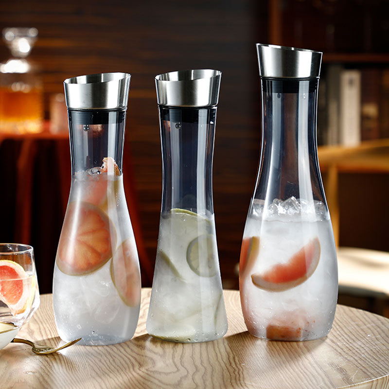 High Temperature Resistant Restaurant,Acrylic Water Pitcher with Lid