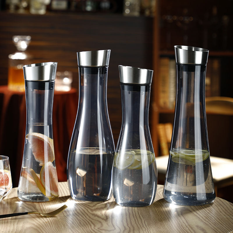 High Temperature Resistant Restaurant,Acrylic Water Pitcher with Lid