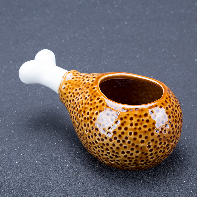 Creative Hawaiian TIKI Ceramic Cup Personality Bar Animal Cocktail Cup TIKI Cup Cute Chicken Leg Cup