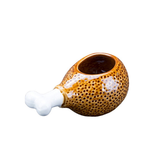 Creative Hawaiian TIKI Ceramic Cup Personality Bar Animal Cocktail Cup TIKI Cup Cute Chicken Leg Cup