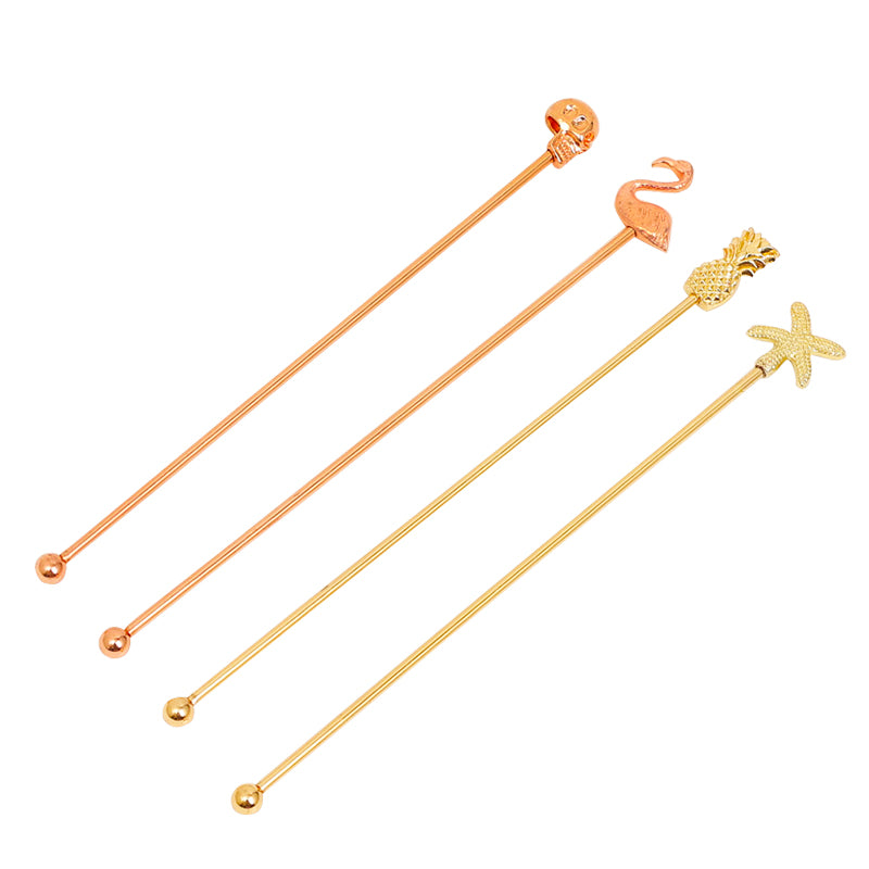 Nordic Ins Stainless Steel Bar Bar Creative Flamingo Bar Party Bar Decoration Bar