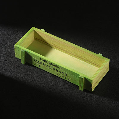 Solid Wood Retro Bitter Liquor Box Bar Storage Decoration Box Spray Bottle Gadget Box