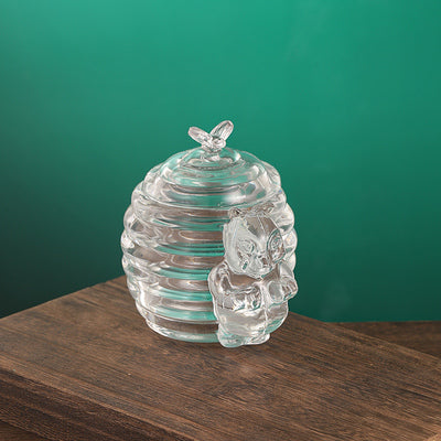 Bear Backpack-European-Style Royal Engraved Spice Box Candy Jar Dried Fruit Dish Decoration Box Spice Box Bar Utensils