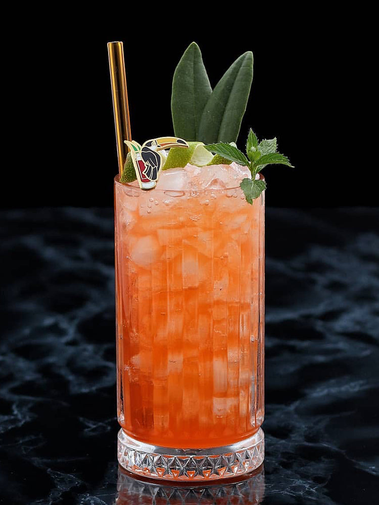 Stainless Steel Iron Straw Metal Creative Long Drinking Tube Mason Glass Cocktail Juice Drink