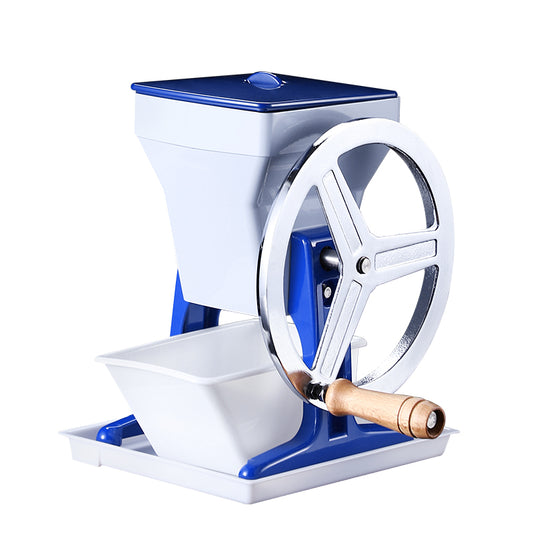 Bar Commercial Manual Ice Crusher Cocktail Ice Shaved Ice Machine Particle Ice