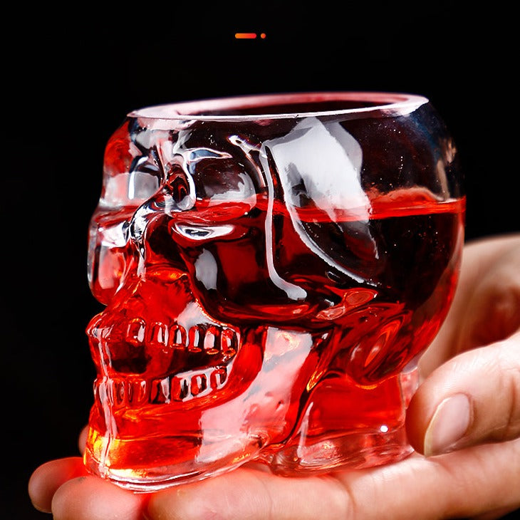 350ML Skull Whiskey Glas,Creative Cocktail glass,Wine Glass,Drinking Glass