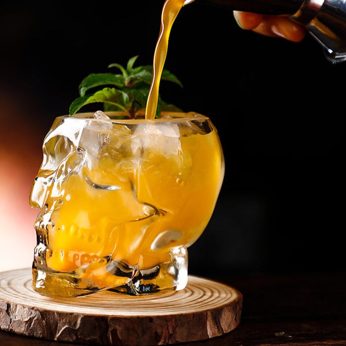 150ML Skull Whiskey Glas,Creative Cocktail glass,Wine Glass,Drinking Glass