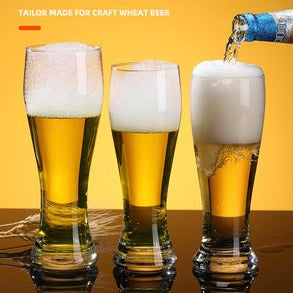 550ML-Large-Capacity Beer Glass Curve Waist Beer Glass Wine Glass Creative Fruit Wine Glass